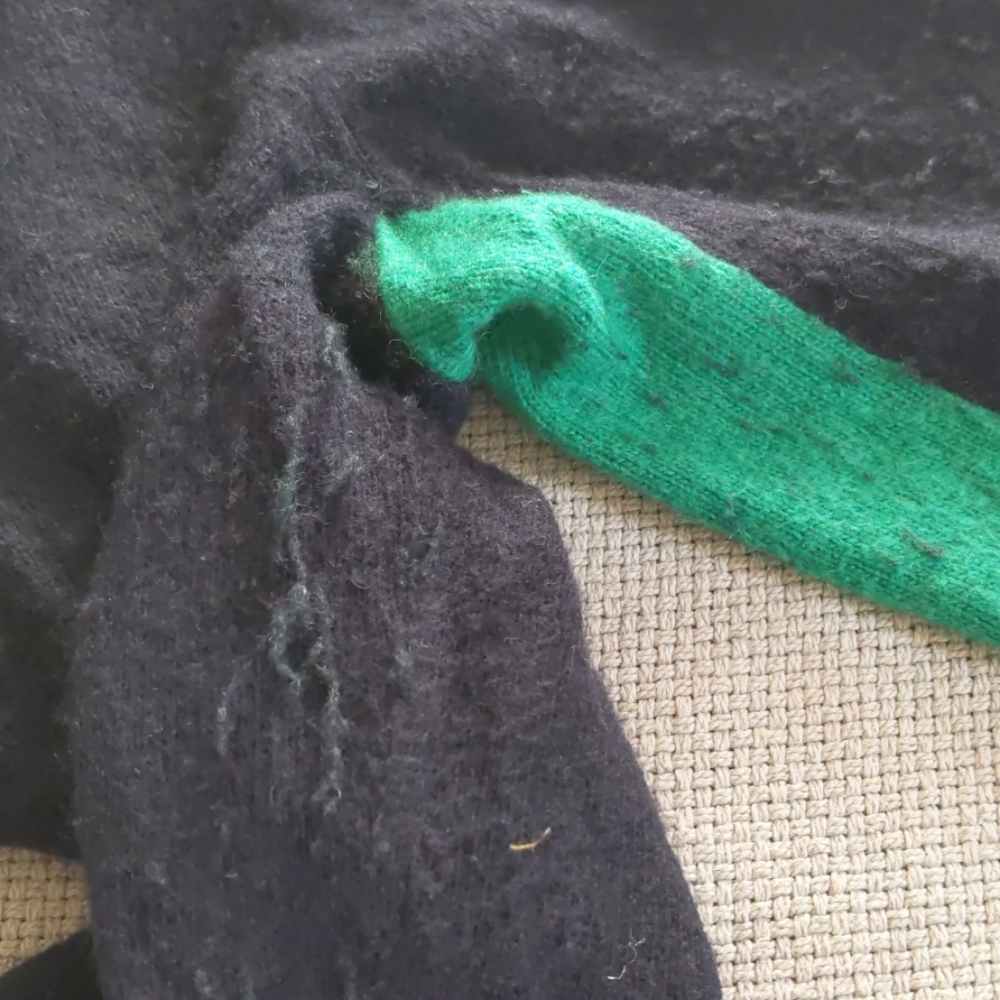 J. Crew Two Tone Sweater - Picture 6 of 8